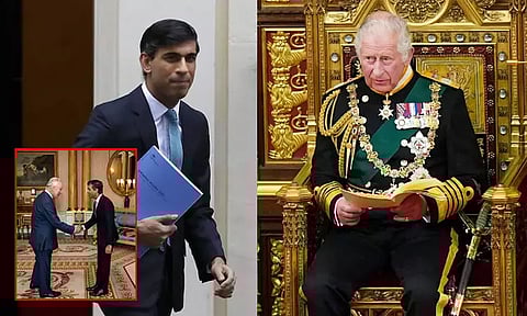 ரிஷி சுனக்கிற்கு நல்லெண்ண அடிப்படையில் தீபாவளி இனிப்புகளை வழங்கிய அரசர் மூன்றாம் சார்லஸ்