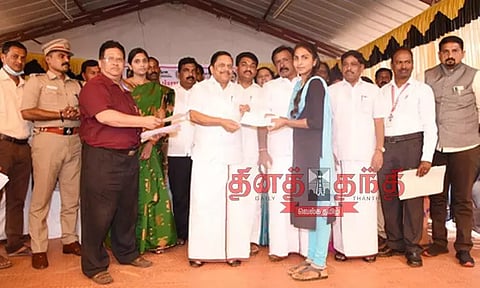 ஊரக, நகர்புற வாழ்வாதார இயக்கம் சார்பில் 147 பேருக்கு பயிற்சி ஆணை