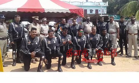 ராணுவ வீரர்களுக்கு உற்சாக வரவேற்பு