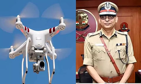 அனுமதி இல்லாமல் 'டிரோன்' பறக்கவிட்டால் கடும் நடவடிக்கை- போலீஸ் கமிஷனர் எச்சரிக்கை