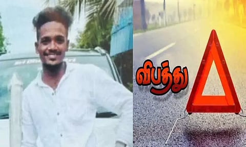 வீட்டு சுவற்றில் மோட்டார் சைக்கிள் மோதி வாலிபர் சாவு