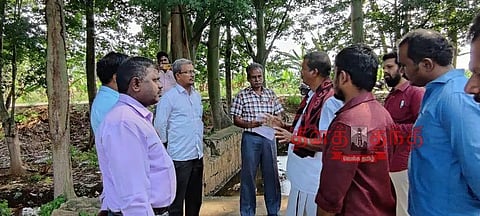 கூடலூர் அருகே கழிவுநீர் சுத்திகரிப்பு நிலையம் அமைக்க மாற்று இடம் தேர்வு செய்யும் பணி தீவிரம்