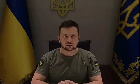 ரஷிய தாக்குதலால் 40 லட்சம் மக்கள் மின்வெட்டால் பாதிக்கப்பட்டுள்ளனர்- உக்ரைன் அதிபர் ஜெலன்ஸ்கி