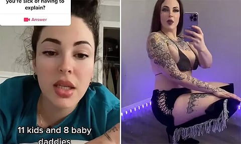 அடங்காத ஆசை: 8 ஆண்கள் மூலம் 11 குழந்தைகள் பெற்ற அமெரிக்க பெண்...! மேலும் பல குழந்தைகள் பெற்று கொள்ள விருப்பம் என விளக்கம்