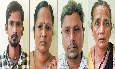 16 வயது மாணவியை பாலியல் பலாத்காரம் செய்து கர்ப்பமாக்கிய காடூரம்; 2 பெண்கள் உள்பட 4 பேர் போக்சோ சட்டத்தில் கைது