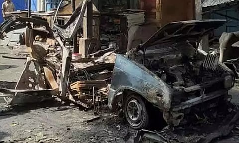 கோவை கார் வெடிப்பு சம்பவம்- திருப்பூரை சேர்ந்தவரிடம் தீவிர விசாரணை