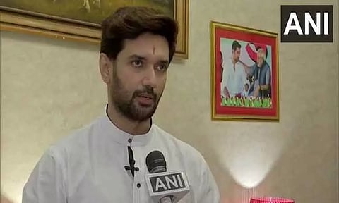 பீகார் இடைத்தேர்தலில் பா.ஜனதாவுக்கு ஆதரவு - ராம்விலாஸ் பஸ்வான் மகன் அறிவிப்பு