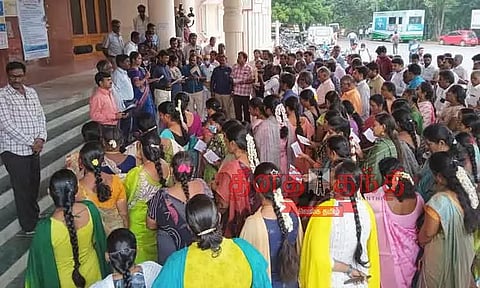 ஊழல் தடுப்பு விழிப்புணர்வு உறுதிமொழி ஏற்பு