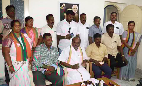 பா.ஜ.க. வளர்ச்சிக்கு பாடுபடுவேன்