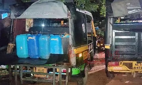 ஆட்டோவில் கடத்த முயன்ற 350 லிட்டர் மண்எண்ணெய் பறிமுதல்