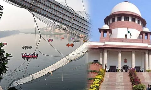 குஜராத் மோர்பி தொங்கு பாலம் விபத்து - சுப்ரீம் கோர்ட்டில் விரைவில் விசாரணை