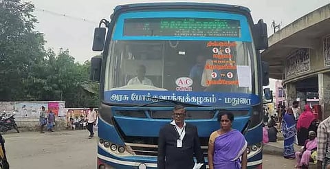 இழப்பீடு வழங்காததால் அரசு பஸ் ஜப்தி