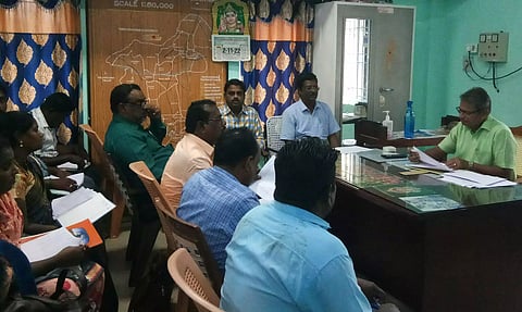 வளர்ச்சி திட்டப்பணிகளை அதிகாரி ஆய்வு