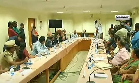 சென்னையில் மனித உரிமை ஆணையத்தின் ஆலோசனைக் கூட்டம் - அமெரிக்க தூதரக பிரதிநிதிகள் பங்கேற்பு