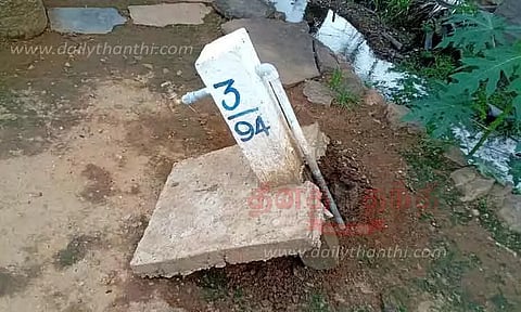 குழாய் இல்லாமல் வீடுகளுக்கு குடிநீர் இணைப்பு