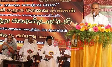 "அனைவரும் சமம் என்ற திராவிட கொள்கைக்கு கிறிஸ்தவ அமைப்புகள் முன்னோடி" - சபாநாயகர் அப்பாவு