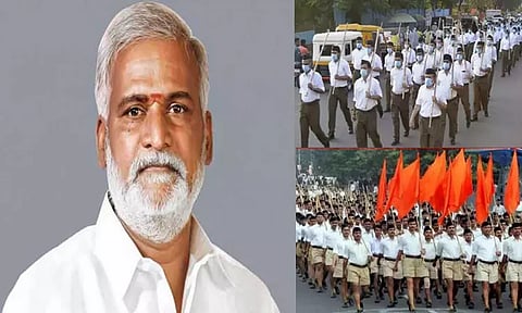 தி.மு.க. ஆட்சிக்கு கெட்ட பெயர் ஏற்படுத்த வேண்டும் என்பதே ஆர்.எஸ்.எஸ். பேரணியின் நோக்கம் - அமைச்சர் சேகர்பாபு