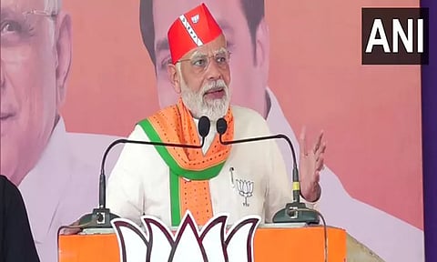 குஜராத் சட்டசபை தேர்தல் பிரிவினைவாத சக்திகளை ஒழிக்கும் - பிரதமர் மோடி பேச்சு
