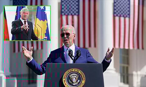 உக்ரைனுக்கு தொடர்ந்து ஆதரவு; உறுதி கூறிய அமெரிக்கா, ஜெர்மனி