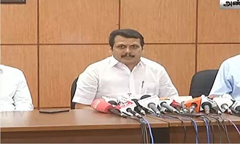 11-ம் தேதி 50 ஆயிரம் விவசாயிகளுக்கு இலவச மின் இணைப்பு வழங்கப்பட உள்ளது - செந்தில் பாலாஜி