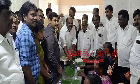 பெருமாள் கோவிலில் 5 ஆயிரம் பேருக்கு அன்னதானம்