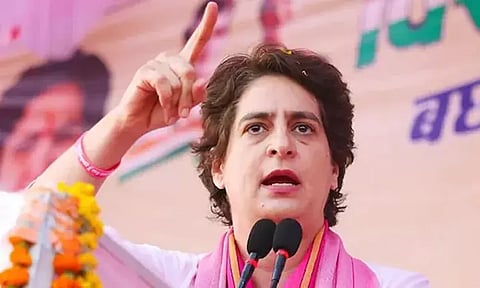 பா.ஜனதாவின் இரட்டை என்ஜின் ஆட்சி மீண்டும் வரக்கூடாது - வாக்காளர்களுக்கு பிரியங்கா எச்சரிக்கை