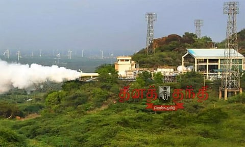 ககன்யான் திட்டத்தில் பயன்படுத்தப்படும் கிரையோஜெனிக் என்ஜின் பரிசோதனை..!