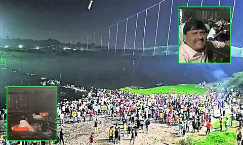 குஜராத் தேர்தல்; பா.ஜ.க. எம்.எல்.ஏ.வுக்கு பதில் பால விபத்தில் பலரை மீட்டவருக்கு சீட் ஒதுக்கீடு