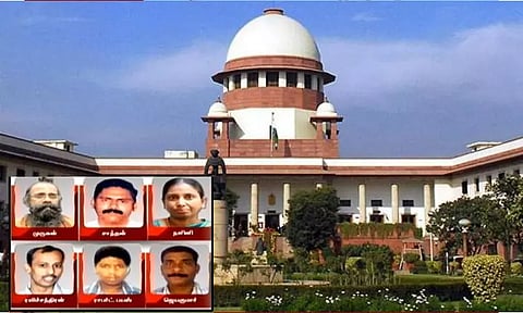 ராஜீவ் காந்தி கொலை வழக்கு: நளினி உள்பட 6 பேரும் விடுதலை - சுப்ரீம் கோர்ட்டு பரபரப்பு உத்தரவு