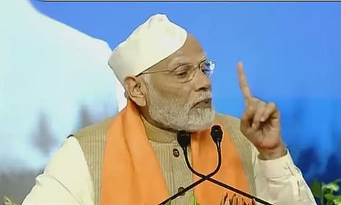 இயற்கை விவசாயத்தில் இளைஞர்கள் அதிக கவனம் செலுத்த வேண்டும் - பிரதமர் மோடி பேச்சு