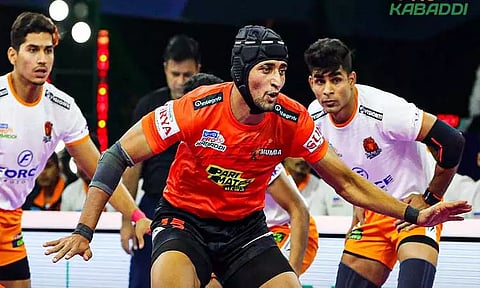 புரோ கபடி லீக்: புனே அணியை வீழ்த்தி யு மும்பா அணி வெற்றி