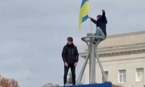 ரஷிய ஆக்கிரமிப்பில் இருந்து கெர்சன் நகரை மீட்டு இருக்கிறோம்: உக்ரைன் அதிபர்