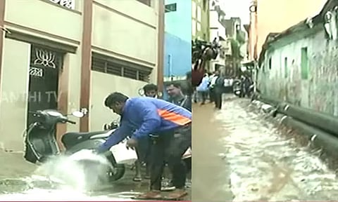 அமைச்சர்கள் திடீர் ஆய்வு: வெள்ளையாக மாறிய தார் சாலை - அதிகாரிகள் செய்த அதிரடி சம்பவம்