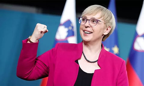 ஸ்லோவேனியாவில் முதல் பெண் அதிபர் தேர்வு