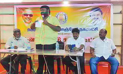 நந்திவரம்-கூடுவாஞ்சேரி நகராட்சி 4-வது வார்டு சபை கூட்டத்தில் பொதுமக்கள் பங்கேற்பு