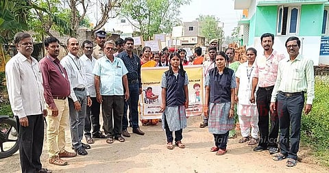 மாற்றுத் திறனாளிகளுக்கான விழிப்புணர்வு ஊர்வலம்