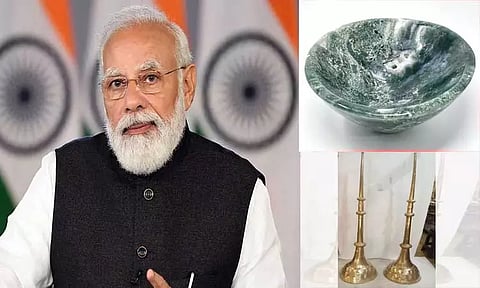 ஜி20 உச்சி மாநாடு: உலகத்தலைவர்களுக்கு பிரதமர் மோடி வழங்கிய நினைவுப்பரிசுகள்