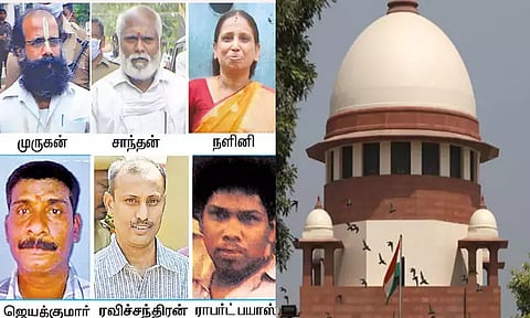 6 பேர் விடுதலை விவகாரம்: சுப்ரீம் கோர்ட்டில் மத்திய அரசு சீராய்வு மனு தாக்கல்