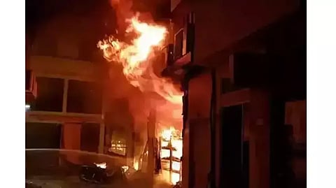 மாலத்தீவில் தீ விபத்தில் பலியான 8 பேரின் உடல்கள் இந்தியாவுக்கு அனுப்பி வைப்பு