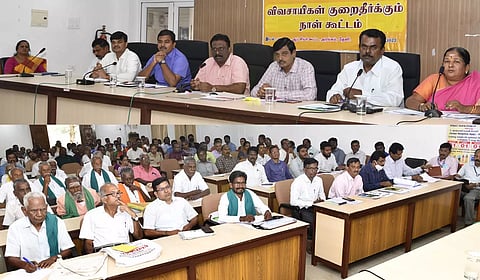 சண்முகாநதி அணையில் இருந்து பாசனத்துக்கு நீர் திறந்தது பயனற்றது