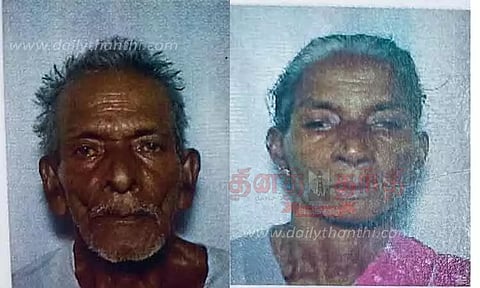 திங்கள்சந்தை அருகே சோகம்:கணவன்-மனைவி தூக்குப்போட்டு தற்கொலை