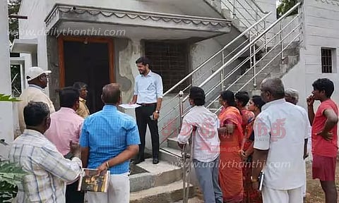 திட்டப்பணிகளை கூடுதல் கலெக்டர் ஆய்வு