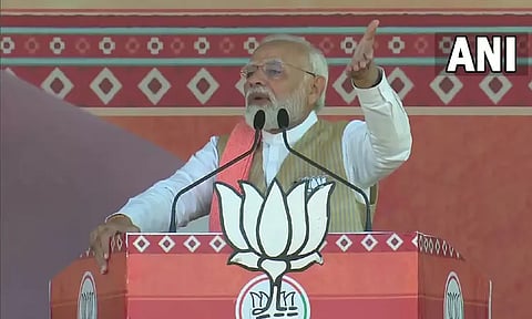 25 ஆண்டுகளுக்கு பின் குஜராத் எப்படி இருக்கும் என நிர்ணயிக்கும் தேர்தல்: பிரசாரத்தில் பிரதமர் மோடி பேச்சு