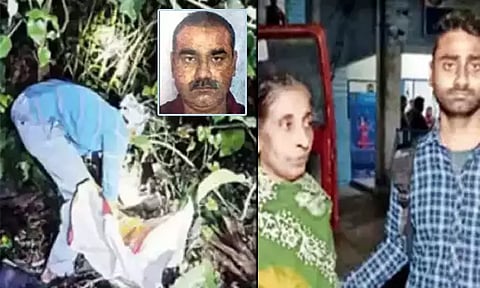 மேற்கு வங்காளத்தில் பயங்கரம் முன்னாள் கடற்படை வீரரை கொன்று உடலை 6 துண்டுகளாக்கி வீச்சு மனைவி, மகன் கைது