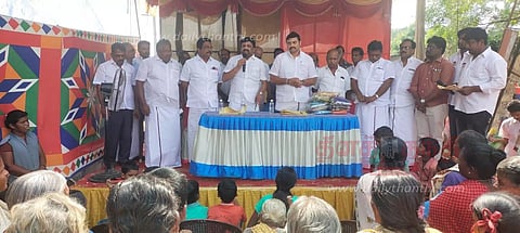 பெண்களுக்கு மாதம் ரூ.1,000 உரிமைத் தொகை விரைவில் வழங்கப்படும் - ராஜேஷ்குமார் எம்.பி.