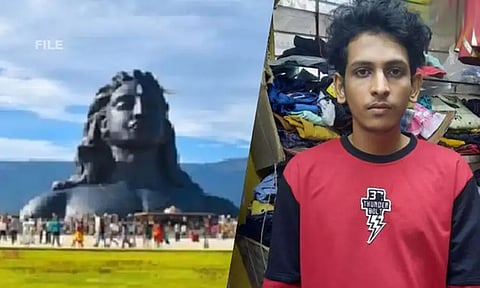 வாட்ஸ் அப் முகப்பு படத்தில் ஈஷா யோகா மைய புகைப்படத்தை ஷாரிக் வைத்திருந்தது கண்டுபிடிப்பு...!