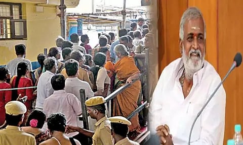 "கடவுளுக்கு முன்னர் அனைவரும் சமம்" தமிழகத்தில் விஐபி தரிசனம் படிப்படியாக ரத்து செய்யப்படும் - அமைச்சர் சேகர் பாபு பேட்டி