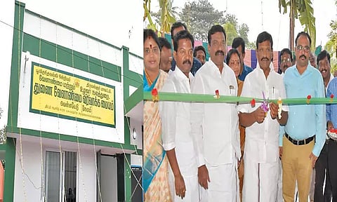 வெள்ளவேடு பகுதியில் வேளாண் விரிவாக்க மையம் திறப்பு விழா