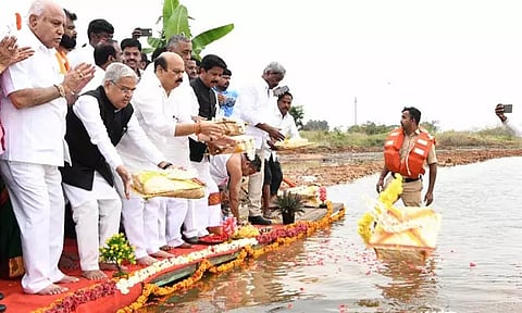 ரூ.16 ஆயிரம் கோடி நிதி உதவி கிடைக்கும்; பத்ரா மேலணை திட்டத்திற்கு மத்திய அரசு ஒப்புதல் - முதல்-மந்திரி பசவராஜ் பொம்மை பேட்டி