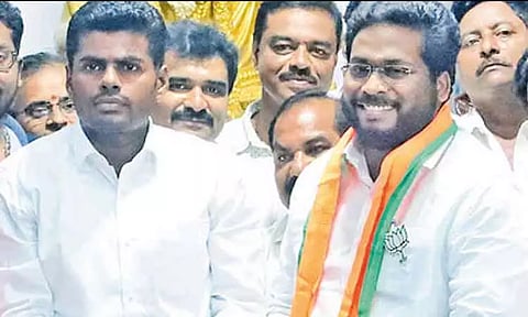 கட்சி பொறுப்புகளில் இருந்து சூர்யா சிவா 6 மாதங்களுக்கு சஸ்பெண்ட்: பாஜக மாநில தலைவர் அண்ணாமலை அறிவிப்பு